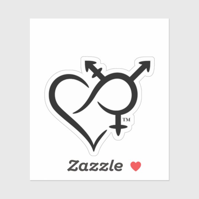 Inclusivity & Love Symbol Sticker (Sheet)