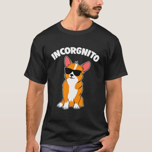 Incognito Corgi T_Shirt