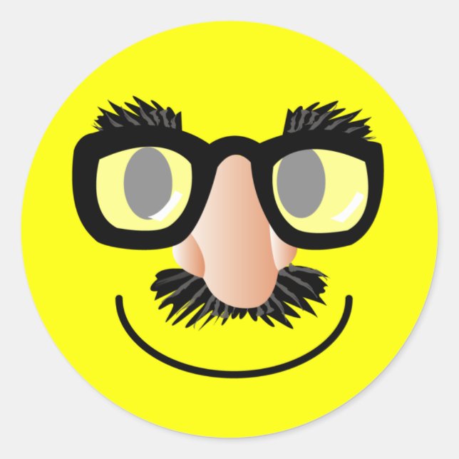 'incognito FACE STICKERS (Front)