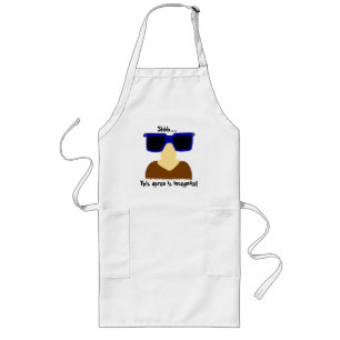 Incognito Mustache & Glasses Apron