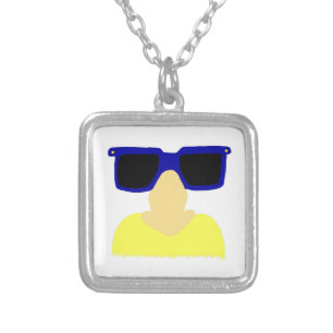 Incognito Mustache & Glasses Necklace