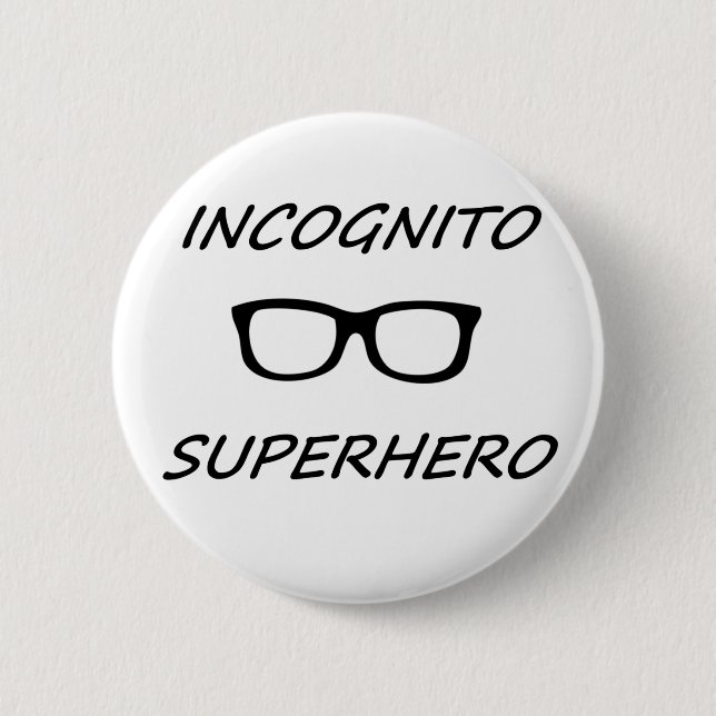 Incognito Superhero 01B Button (Front)