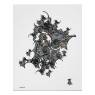 "Incoherent Structure", Glossy Poster