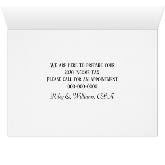 Income Tax accountant business (Inside Horizontal (Bottom))