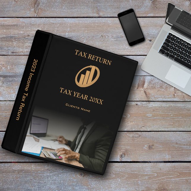 Income Tax Return 3 Ring Binder (Creator Uploaded)