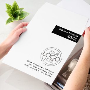 Income Tax Return Documents for Clients - Custom Envelope Mailers