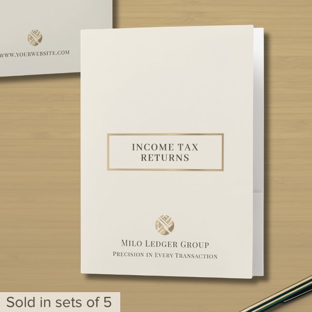 Income Tax Return Folders for Clients (Creator Uploaded)