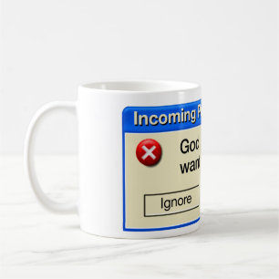 INCOMING PRAYER COFFEE MUG