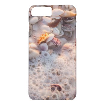 Incoming Surf And Seashells On Sanibel Island Iphone 8 Plus/7 Plus Case by tothebeach at Zazzle