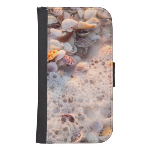 Incoming Surf And Seashells On Sanibel Island Phone Wallet