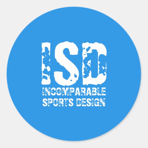 Incomparable Sports Design Sticker