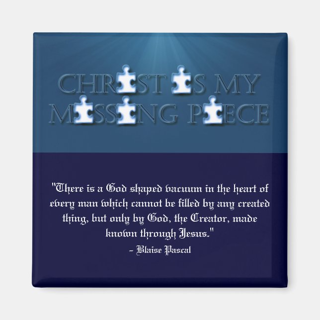 Incomplete Without God Magnet (Front)