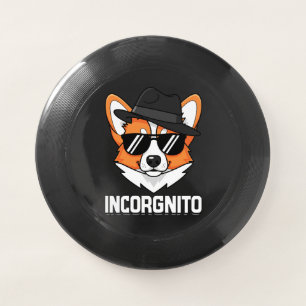 Incorgnito Stealthy Corgi in Shades Wham-O Frisbee