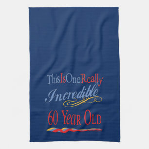 Incredible 60th Birthday Towel
