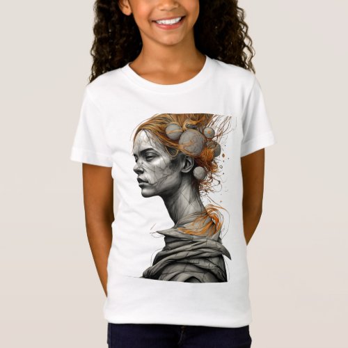 Incredible Drawings human by Carne Griffiths  T_Shirt