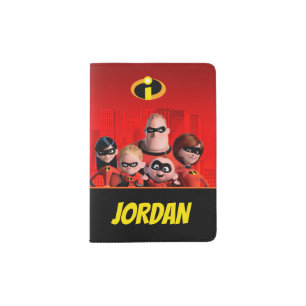 Incredible Family Add your Incredible Name Passport Holder