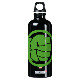 Incredible Hulk Logo Aluminum Water Bottle