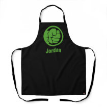 Incredible Hulk Logo Apron