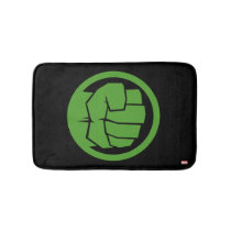 Incredible Hulk Logo Bath Mat