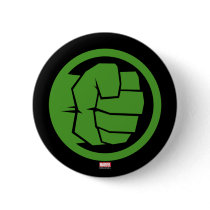 Incredible Hulk Logo Button