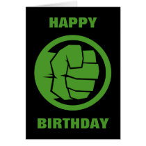 Incredible Hulk Logo Cards