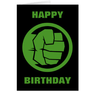 Incredible Hulk Logo Cards