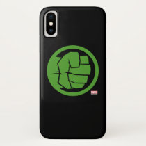 Incredible Hulk Logo iPhone X Case