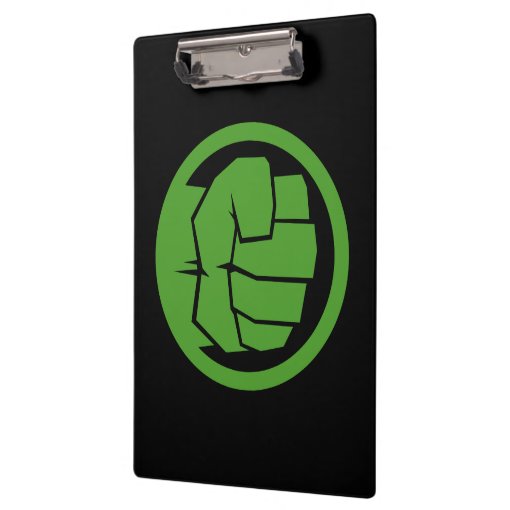 Incredible Hulk Logo Clipboard | Zazzle