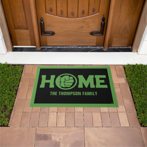 Incredible Hulk Logo Doormat