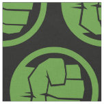 Incredible Hulk Logo Fabric