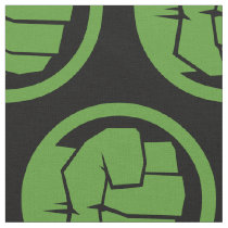 Incredible Hulk Logo Fabric