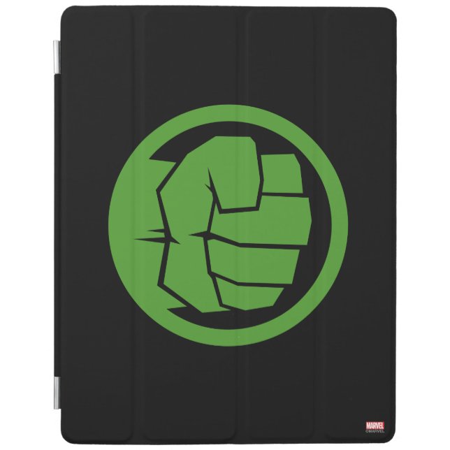 Incredible Hulk Logo iPad Smart Cover (Front)