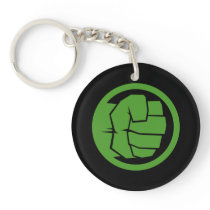 Incredible Hulk Logo Keychain