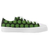Incredible Hulk Logo Low-Top Sneakers (Left Shoe Inside)