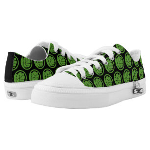 Incredible Hulk Logo Low-Top Sneakers