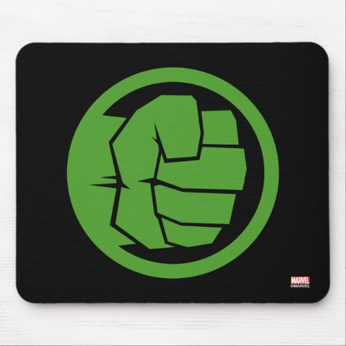 Incredible Hulk Logo Mouse Pad