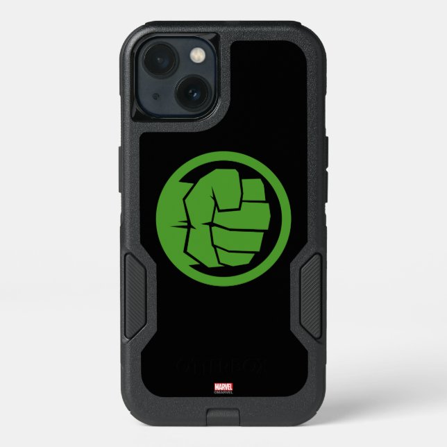 Incredible Hulk Logo Otterbox iPhone Case (Back)
