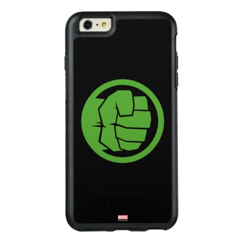 Incredible Hulk Logo OtterBox iPhone 66s Plus Case