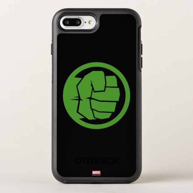 Incredible Hulk Logo Otterbox iPhone Case (Back)