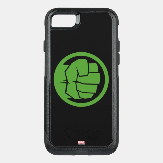 Incredible Hulk Logo Otterbox iPhone Case (Back)