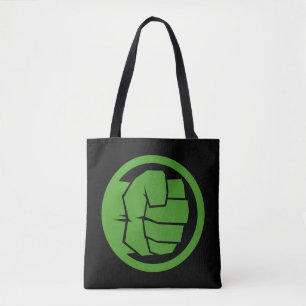 Incredible Hulk Logo Tote Bag