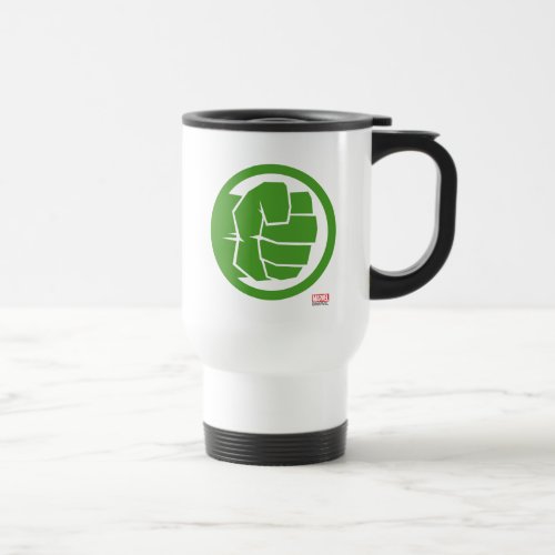 Incredible Hulk Logo Travel Mug