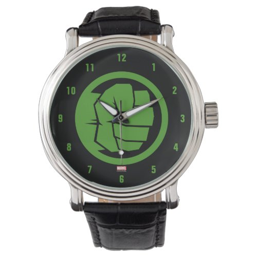 Incredible Hulk Logo Watch