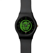 Incredible Hulk Logo Watch