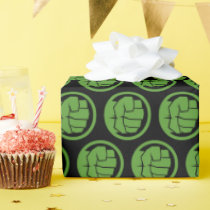 Incredible Hulk Logo Wrapping Paper