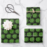 Incredible Hulk Logo Wrapping Paper Sheets