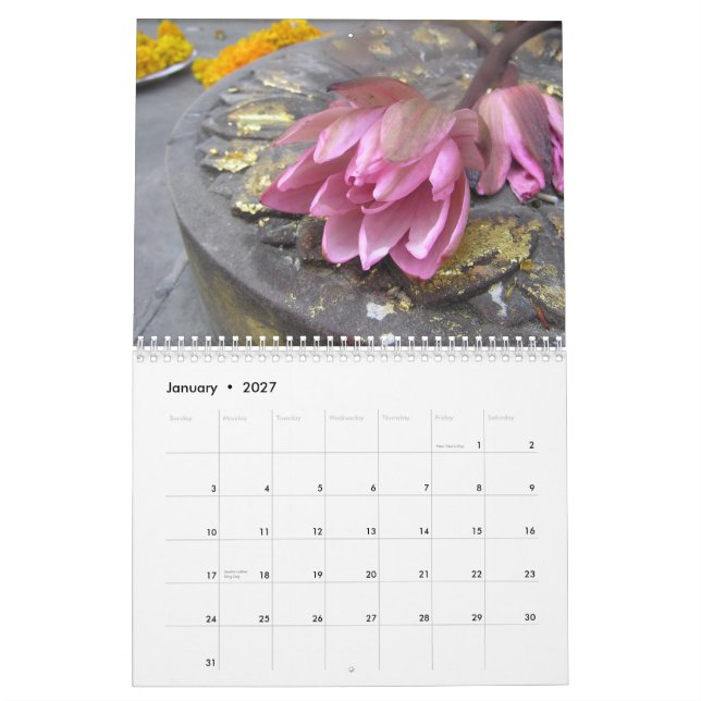 Incredible India! - Photo Calendar 2013 (Jan 2027)