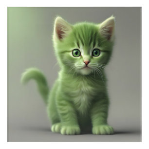 Incredible Kitten Acrylic Print
