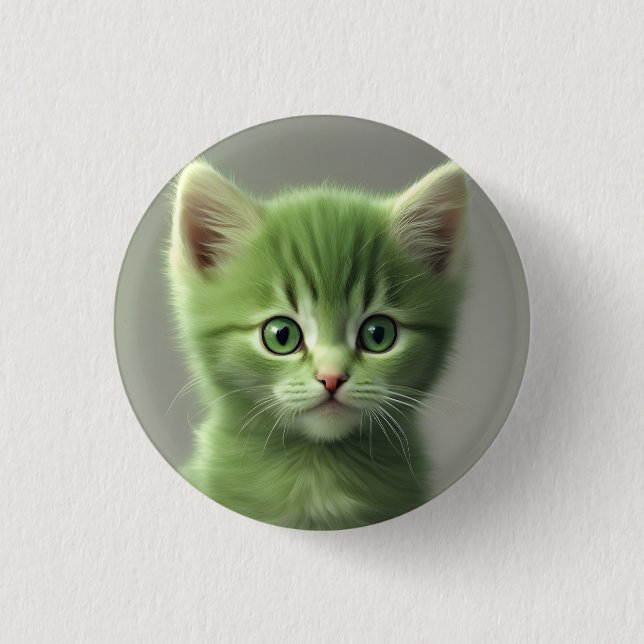 Incredible Kitten Button (Front)