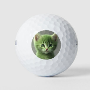 Incredible Kitten Golf Balls